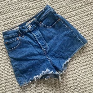 Levi’s Ribcage Denim Short